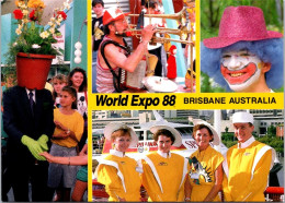 6-10-2023 (3 U 31) Australia - World Expo 88 (QLD Exhibbition For Bi-Centennial) Clown Etc - Ausstellungen