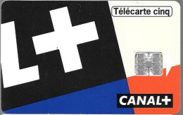 CARTE-PRIVEE-5U-Gn345-04/97-SC7-CANAL+31/2-CARTE K-V°A-Série DN° Etroit Rge C74005606-NEUVE--TBE - 5 Units