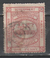 Queensland 1892 - Newspapers And Parcels 1 P. - Used Stamps