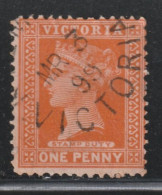 VICTORIA (Australie) 34 // YVERT  101// 1890-98 - Used Stamps