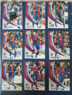 CARTES  FOOT  BARCA  PANINI  MEGACRACKS  TEMPORADA  2007/08  //  PARFAIT  ETAT  //  1er  CHOIX  // 11 Cartes - Trading Cards