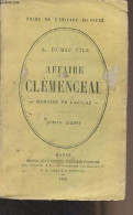 Affaire Clémenceau, Mémoire De L'accusé - Dumas A., Fils - 1866 - Valérian