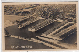Port Of Liverpool. The Gladstone Docks. * - Liverpool