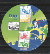 Belgium 2016 - Olympic Games Rio 2016 Souvenir Sheet Mnh - Sommer 2016: Rio De Janeiro