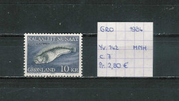 (TJ) Groenland 1984 - YT 142 (postfris/neuf/MNH) - Nuevos
