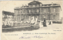 Marseille Musée D'archéologie Parc Borely 1903 Animée - Museums