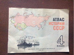 ATLAS Histoire URSS Moscou 1983 - Slawische Sprachen