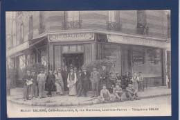 CPA [92] Hauts De Seine > Levallois Perret Voir Dos Magasin Commerce Devanture - Levallois Perret