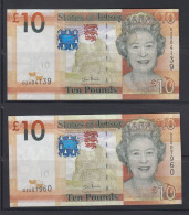 Jersey 2010 D Series Ten Pounds Circulated Replacements - Jersey