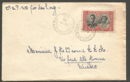 1939 Cover 3c Royal Visit CDS St Ludger Riviere Du Loup PQ Quebec - Histoire Postale