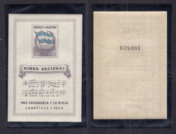 Argentina - 1944 - Hinmo Nacional - Pro Catamarca Y La Rioja - MH - Ligth Hinged - Ongebruikt