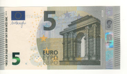 5 EURO  “Spain”    DRAGHI    V 009 G5    VB4137855076   /  FDS - UNC - 5 Euro