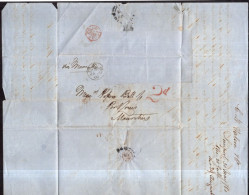 Great Britain - 1860 - Letter To Mauritius - Covers & Documents
