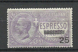 ITALY Italia 1917 Michel 128 * Eilmarke Espresso Urgente - Exprespost