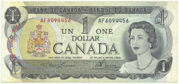 CANADA - 1 Dollar - 1973 - P 85.a - Sign. Lawson-Bouey - Queen Elizabeth II - Kanada