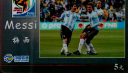 TELECARTE....FOOTBALLEURS...FIFA  2010...MESSI - Deportes