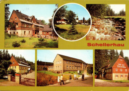 G5536 - Schellerhau - HO Gaststätte Gebirgshof Ferienheim Schellermühle VEB Polygraph - Bild Und Heimat Reichenbach - Schellerhau