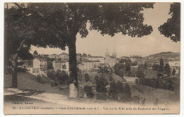 CPA - LA LOUVESC (Ardèche) - Vue Sur La Ville Prise Du Boulevard Des Elégants - La Louvesc