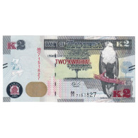 Billet, Zambie, 2 Kwacha, 2020, KM:49, NEUF - Sambia