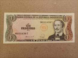 Billete De Republica Dominicana De 1 Peso Oro, Año 1988, UNC - Dominikanische Rep.