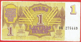 Lettonie - Billet De 1 Rublis - 1992 - P35 - Lettonia