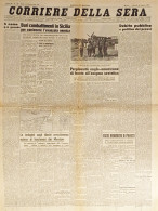 WWII - Corriere Della Sera N. 192 - 1943 Duri Combattimenti In Sicilia - Altri & Non Classificati