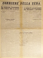 WWII Corriere Della Sera N. 186 - 1943 Si Combatte Tra Regalbuto E Centuripe - Altri & Non Classificati