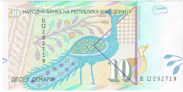 Macédoine - Billet De 10 Dinars - Janvier 2008 - P14a - Neuf - Macédoine Du Nord