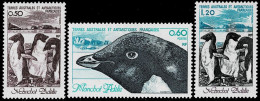 TAAF 1980 Mi 149-151 PENGUINS MINT STAMPS ** - Pinguïns & Vetganzen