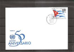 Drapeaux - ONU ( FDC De Cuba De 1997 à Voir) - Covers