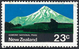 NEW ZEALAND 1971 23c Multicoloured, Egmont National Park SG929 FU - Used Stamps