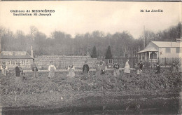 76-MESNIERES-CHÂTEAU DE MESNIERES- INSTITUTION ST-JOSEPH- LE JARDIN - Mesnières-en-Bray