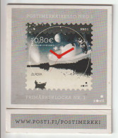 Finland Stamp Clock Nr. 1 Depicting Mi 1969 Europa - Astronomy - Space - Planet 2009 - Watches: Modern