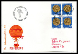 Suisse  Vol Postal Par Ballon Libre   Lausanne 29/09/1964 - Otros & Sin Clasificación