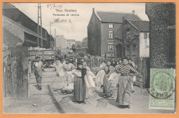 Nos Verriers Belgium 1907 Postcard Mailed - Straßenhandel Und Kleingewerbe