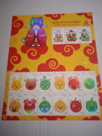 FF2 Australie Australia Christmas Island 2023 ** Zodiac Lunar New Year Horoscope Chinois Année Du Lapin Rabbit - Unused Stamps