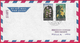 SAN MARINO . BUSTA POSTA AEREA *7.4.1967* PER MOSCA - Airmail