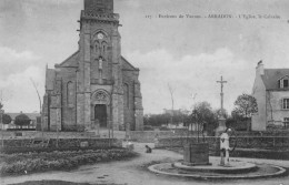 ARRADON - L'Eglise Et Le Calvaire - Arradon