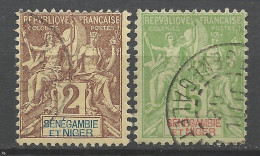 SENEGAMBIE ET NIGER N° 2 Et 5 OBL /Used - Used Stamps