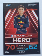 F2 Hero #202 Isack Hadjar (Hitech Pulse-Eight) - TOPPS Turbo Attax F1 2023 - Automobile - F1