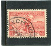 AUSTRALIA - 1936  2d  CABLE  FINE USED - Oblitérés