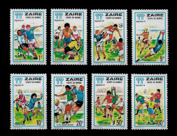 CONGO ZAIRE STAMP - 1978 Football World Cup - Argentina SET MNH (NP#01) - Ungebraucht