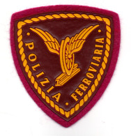 SCUDETTO-PATCH-TOPPA GUARDIE DI P.S./POLIZIA DI STATO FERROVIARIA ANNI 70/80 - Police & Gendarmerie