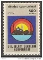 1976 TURKEY 7TH ISLAMIC CONFERENCE MNH ** - Neufs