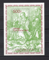 CENTRAFRIQUE BLOC  N° 36  NEUF SANS CHARNIERE COTE 6.50€    DURER PEINTRE TABLEAUX - Centrafricaine (République)