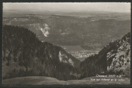 Carte P De 1955 ( Chasseral / Vue Sur Villeret Et Le Vallon ) - Villeret