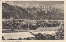 D5838) HALL In TIROL Mit Bettelwurfgruppe ALT ! 1934 - Hall In Tirol
