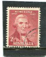 AUSTRALIA - 1947  2 1/2d  NEWCASTLE  FINE USED - Oblitérés