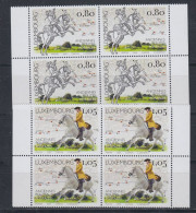 Europa Cept 2020 Luxemburg 2v Bl Of 4 ** Mnh (VA163) @ Face Value - 2020