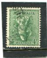 AUSTRALIA - 1946  4d  KOALA  NO WMK  FINE USED - Gebruikt